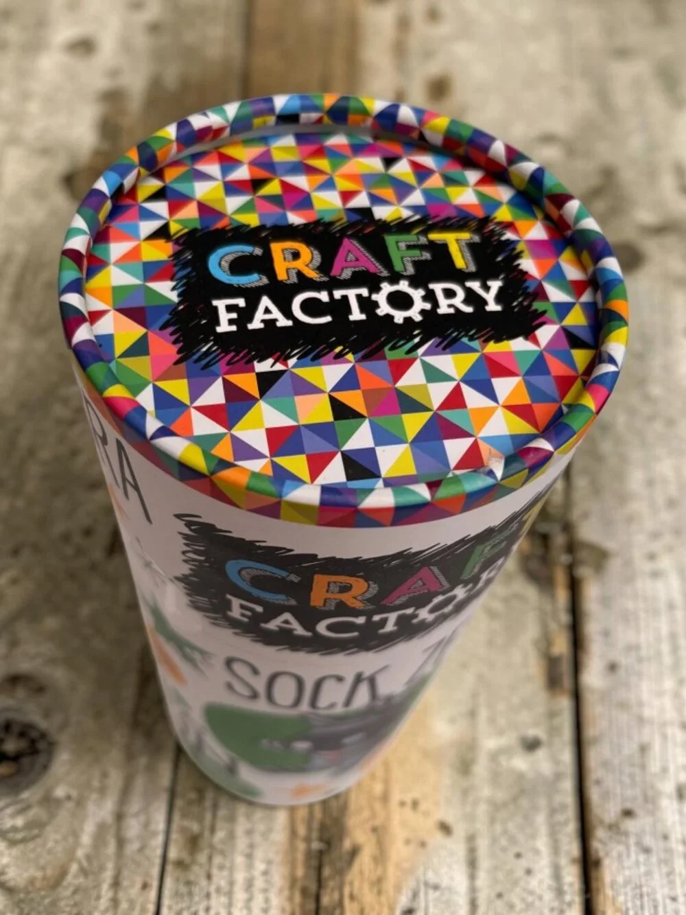 Craft Factory DIY Sock Zebra Kit 7